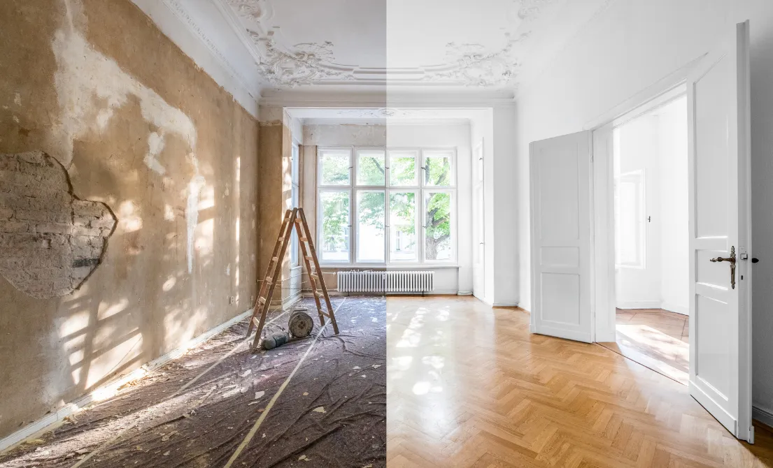Renoviranje stanova Beograd – kompletna adaptacija stana pre i posle radova sa modernim završnim materijalima